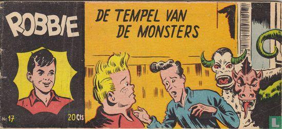 Robbie [Pierino] - De tempel van de monsters - 1954, Livres, BD, Envoi