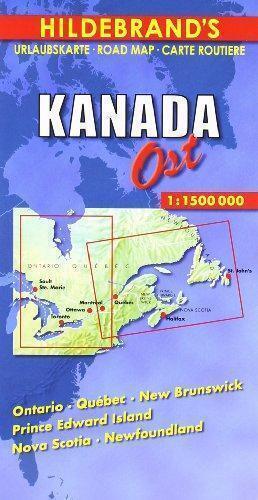 Canada: East (Hildebrands Canada maps), Livres, Livres Autre, Envoi