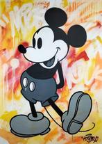 Hipo (1988) - Mickey Mouse - Yellow Mood (Original artwork), Antiquités & Art