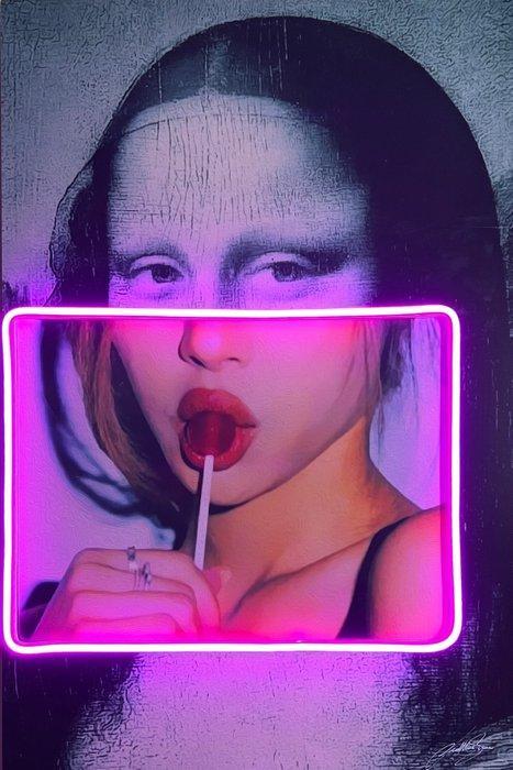 LEDMansion (1995) - Gioconda Lollipop V.F. Led Wall Art, Antiek en Kunst, Kunst | Schilderijen | Modern