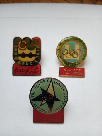 Collection thématique - 17x Pins Coca Cola Jeux Olympiques