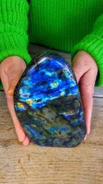 Goud + Blauw + Turkoois kleuren Labradoriet, - Vrije vorm -, Collections, Minéraux & Fossiles