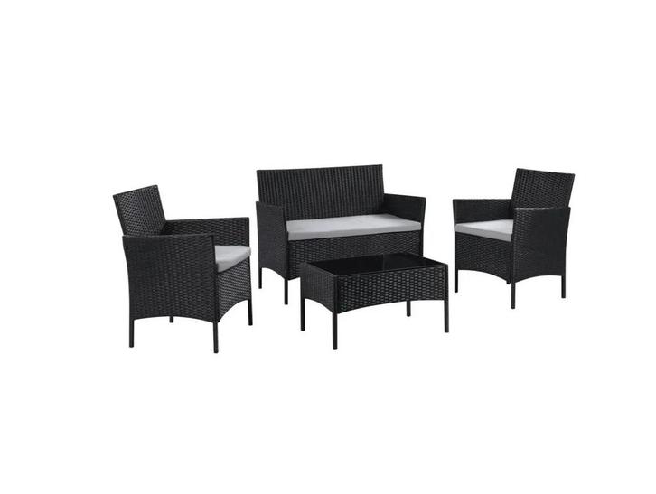 MaxxGarden Rattan loungeset Jamaica - Design wicker tuins..., Tuin en Terras, Tuinsets en Loungesets, Nieuw, Ophalen of Verzenden