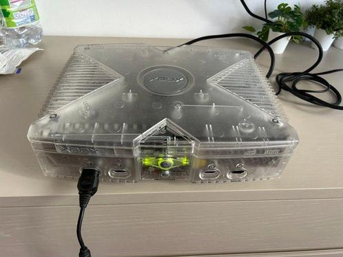 Microsoft - Xbox original - Crystal - Spelcomputer, Games en Spelcomputers, Spelcomputers | Overige Accessoires