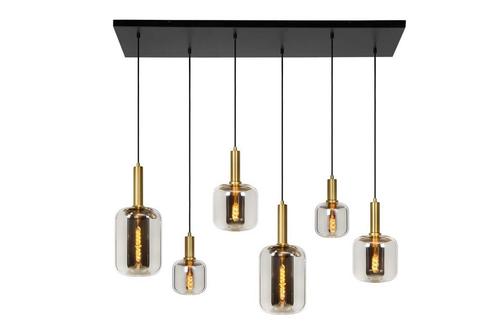 Lucide JOANET - Hanglamp 6xE27, Maison & Meubles, Lampes | Suspensions, Envoi