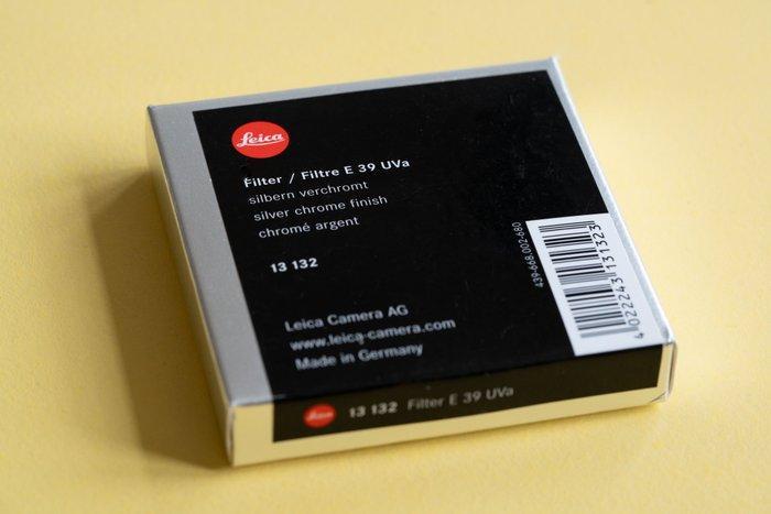 Leica Filter E 39 UVa - 13 132 Chroom Camera-accessoires, Verzamelen, Foto-apparatuur en Filmapparatuur