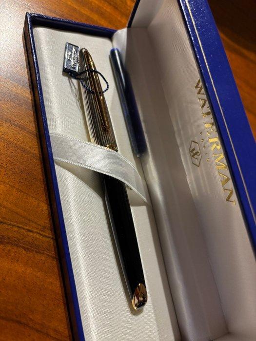 Waterman - Waterman Carène Deluxe Black Laquer , Silver, Verzamelen, Pennenverzamelingen