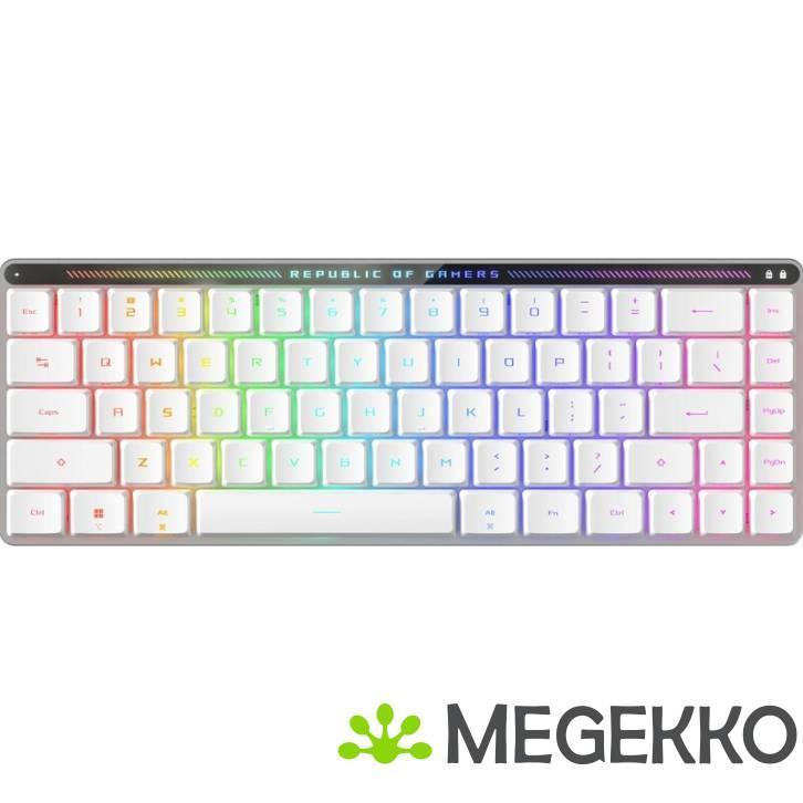 Asus ROG Falchion RX Low Profile Draadloos Wit, Computers en Software, Toetsenborden, Nieuw, Verzenden