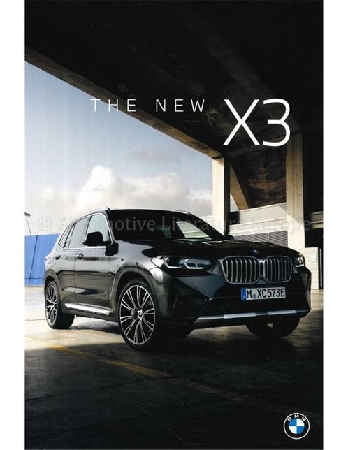 2021 BMW X3 BROCHURE FRANS, Boeken, Auto's | Folders en Tijdschriften