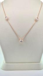 Halsketting - 14 karaat Roségoud - 2.53ct. tw. Diamant