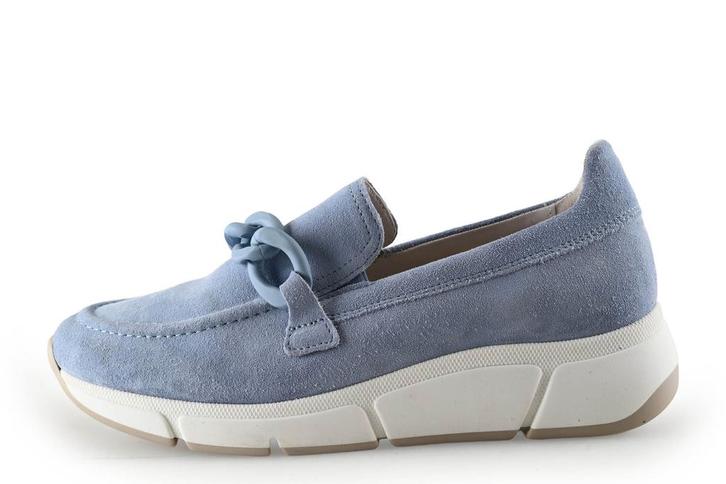 Gabor Loafers in maat 37 Blauw, Kleding | Dames, Schoenen, Blauw, Gedragen, Overige typen, Verzenden