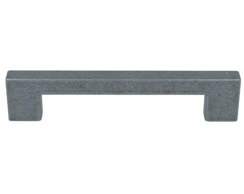 Greep vierkant Zink Oxyde 128/160 mm, Doe-het-zelf en Bouw, Hang- en Sluitwerk, Klink of Kruk, Nieuw, Overige materialen