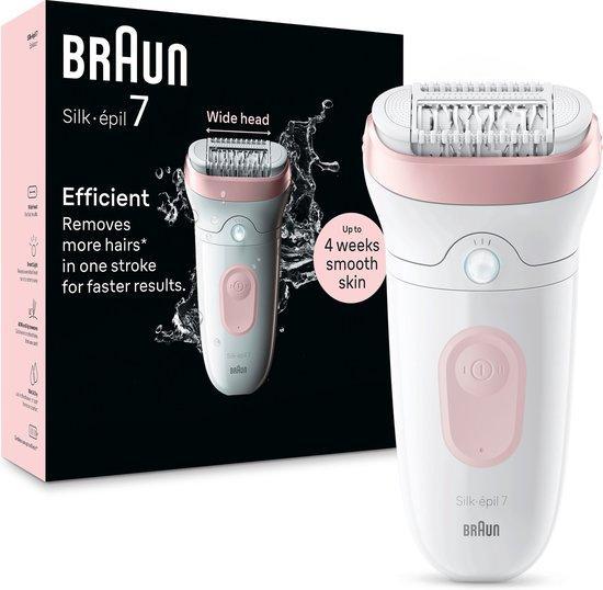 Braun Silk·épil 7 - Epilator voor Eenvoudige Ontharing -.., Handtassen en Accessoires, Uiterlijk | Haarverzorging, Nieuw, Verzenden