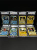 Pokémon - 8 Graded card - ARTICUNO HOLO & LAPRAS HOLO &