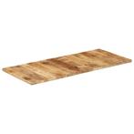 vidaXL Tafelblad 25-27 mm 140x60 cm massief mangohout, Verzenden, Nieuw