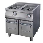 Premium elektrische friteuse | 60–190°C | RVS | Dubbel 22L, Verzenden, Nieuw in verpakking