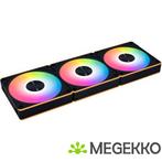 Lian Li UNI FAN CL Wireless 120mm 3-Pack Black, Computers en Software, Computerkoelers, Verzenden, Nieuw