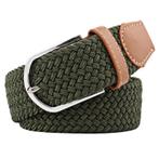 Fako Fashion® - Elastische Riem - Canvas - Gevlochten -, Kleding | Dames, Riemen en Ceinturen, Verzenden, Nieuw