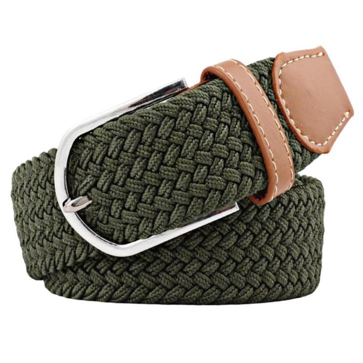 Fako Fashion® - Elastische Riem - Canvas - Gevlochten -, Kleding | Dames, Riemen en Ceinturen, Verzenden