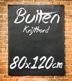 Krijtbord Buiten 80x120 cm Horizontaal, Verzenden, Nieuw