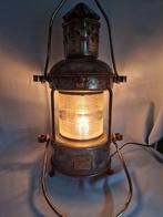 J.H. Peters & Bey - Scheepslamp - Glas, IJzer, Messing