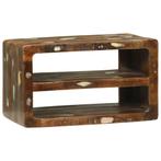 vidaXL TV-kast Multikleur 60 x 32 x 36 cm Massief gerecycled, Huis en Inrichting, Woonaccessoires | Cd- en Dvd-rekken, Verzenden