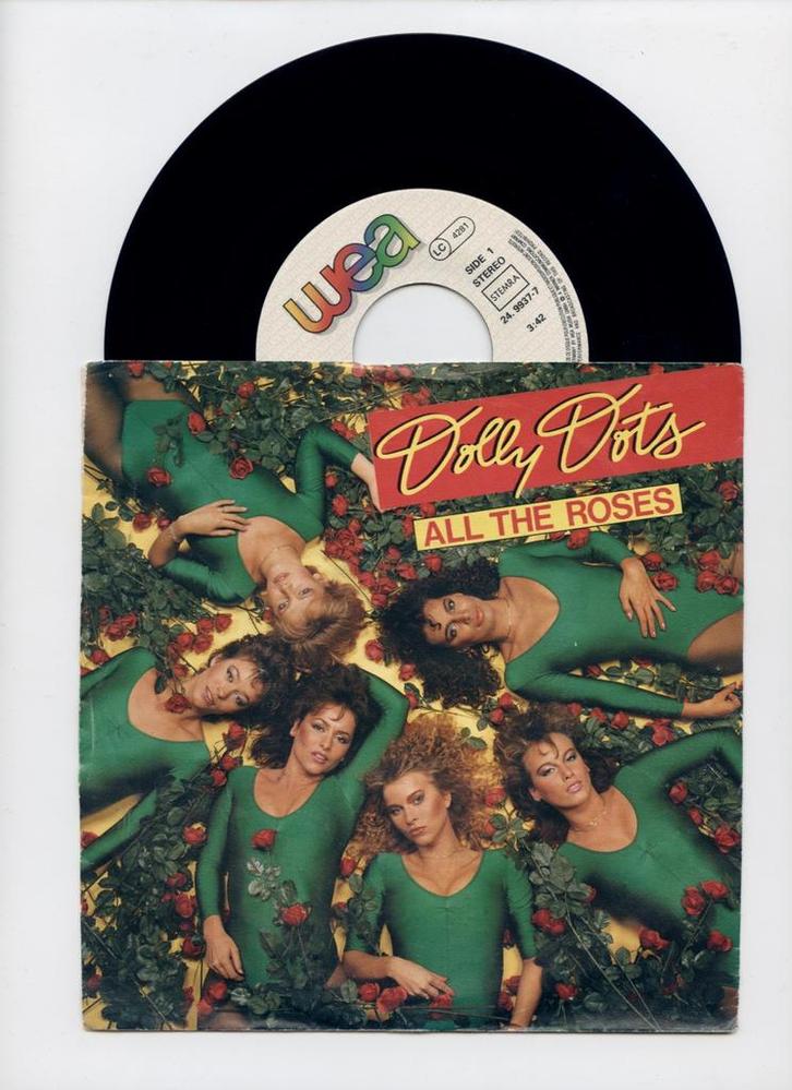 Dolly Dots – All The Roses / I Want To Be With You (1-7-Vin, Cd's en Dvd's, Vinyl Singles, Ophalen of Verzenden