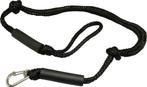 Bungee dock line met lus en karabijnhaak 120-175cm zwart, Ophalen of Verzenden