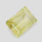1 pcs Geel Citrien - 83.85 ct - nternational Colored, Nieuw