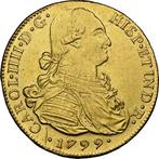 Spanje. Carlos IV. 8 Escudos 1799 - NGC (Lima)