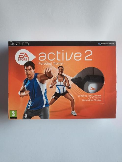 Active 2 Personal Trainer in doos Playstation 3, Consoles de jeu & Jeux vidéo, Jeux | Sony PlayStation 3, Enlèvement ou Envoi