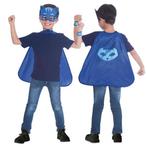 Kind Kostuum PJ Masks Catboy Cape Sett 4/8 jaar, Nieuw, Verzenden