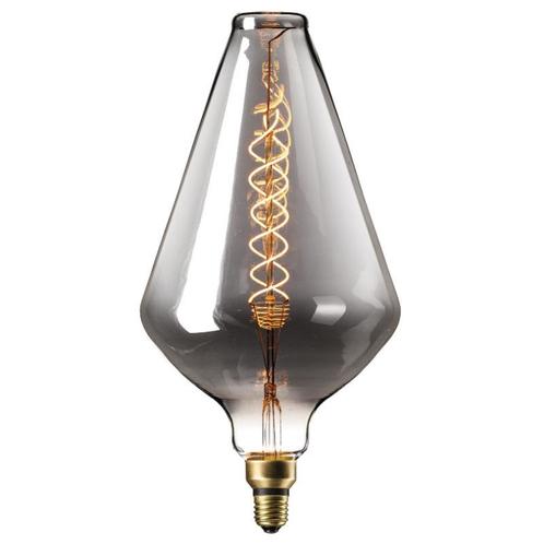Filament LED Lamp Vienna XXL Titanium Ø188mm E27 6W, Huis en Inrichting, Lampen | Losse lampen, Verzenden