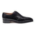 SILVANO LATTANZI - Alligator shoes - Black - UK: 6.5 / US:, Nieuw