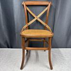 Stoel - Hout, Webbing - Rustieke Bistrostoel