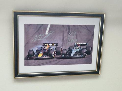 Max Verstappen and Lewis Hamilton - Foto, Verzamelen, Automerken, Motoren en Formule 1