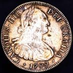 Espagne. Charles IV. 8 Reales Falsa de época. Acuñados en el, Postzegels en Munten