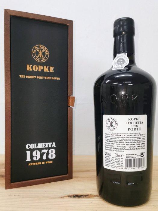1978 Kopke - Colheita Port - Embouteillé en 2025 - Porto - 1, Collections, Vins