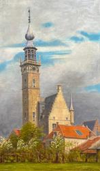 Europese school (XX) - Beneath the Gentle Spire, Antiek en Kunst