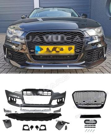 RS6 Look Voorbumper voor Audi A6 C7 4G, Ophalen of Verzenden