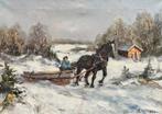 Europese school (XX) - Ember Beneath the Frost - NO RESERVE, Antiek en Kunst