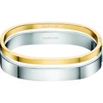 Calvin Klein - Bangle armband - goud- en zilverkleurig -, Bijoux, Sacs & Beauté, Verzenden