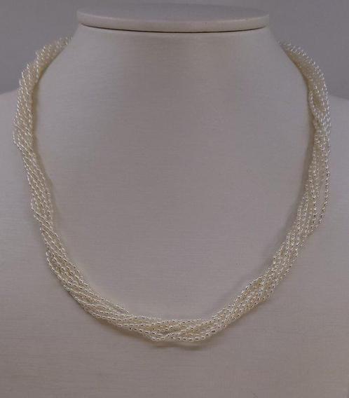 Sans Prix de Réserve - Collier Perles de riz deau douce, Handtassen en Accessoires, Kettingen