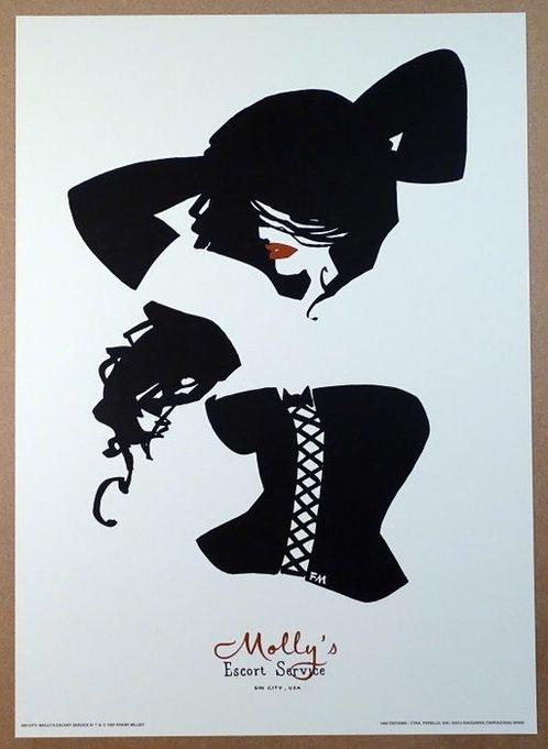 Miller, Frank - 1 Offset Print - Sin City - Mollys Escort, Boeken, Stripverhalen