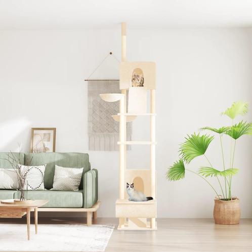 vidaXL Kattenmeubel vloer tot plafond 277-303 cm, Dieren en Toebehoren, Katten-accessoires, Nieuw, Verzenden