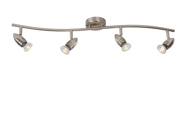 Lucide CARO-LED - Plafondspot - LED - GU10 - 4x5W, Huis en Inrichting, Lampen | Spots, Nieuw, Verzenden