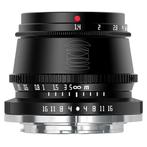 TTArtisan APS-C 35mm f1.4 Sony E mount Black OUTLET, Zo goed als nieuw, Verzenden