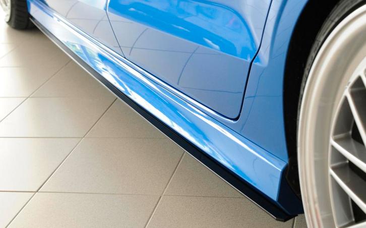 Rieger side skirt aanzetstuk | Audi | A3 12-20 4d sedan / S3, Auto-onderdelen, Carrosserie, Nieuw, Audi, Verzenden