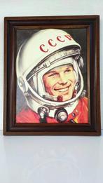 space age Lithografie - Kosmonaut Yuri Gagarin - 1970-1980