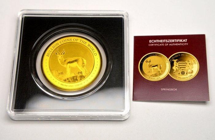 Tsjaad. 5000 Francs 2023 African Springbok - Bullion Coins, Postzegels en Munten, Munten | Europa | Niet-Euromunten